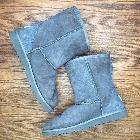 UGG Shoes - UGG women boots size 6 gray color